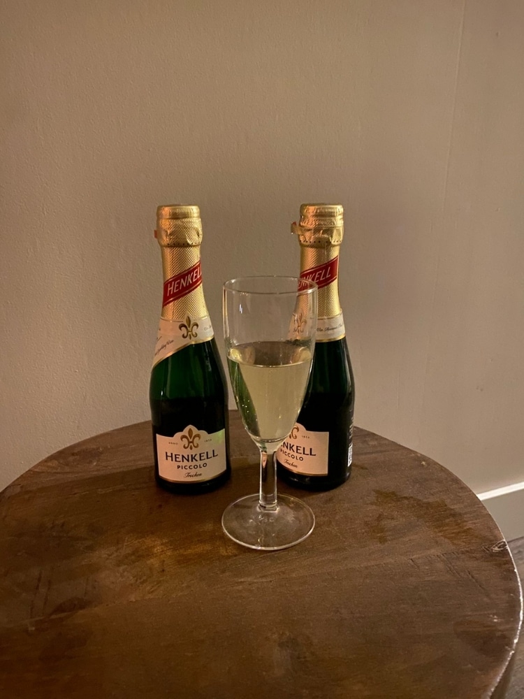 TERMINE AB 60 MIN SEKT MET DIE DAME  IM ZIMMER